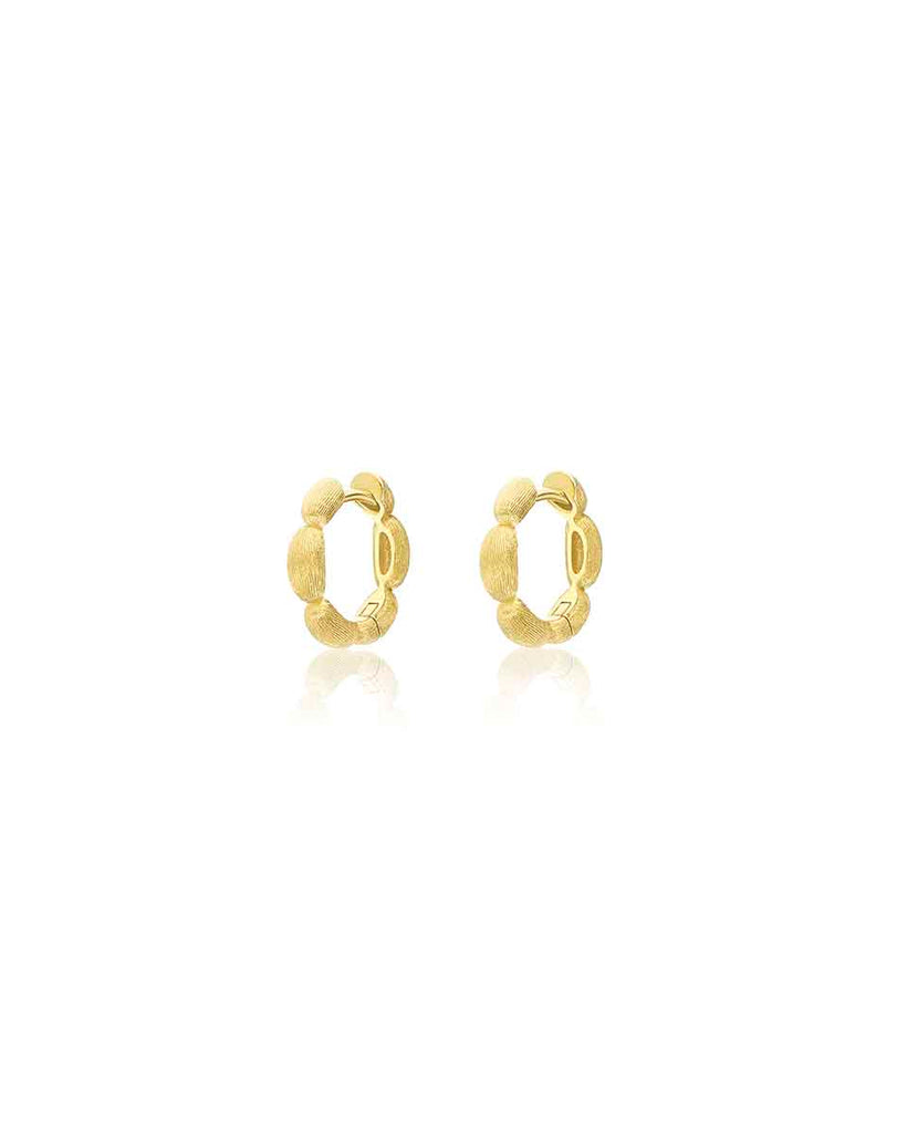 10K Gold Hoop Earrings | Diameter 2.25 Inches – FrostNYC