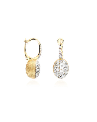 OHRRINGE "BABY CILIEGINE" MIT BOULES AUS GOLD UND DIAMANTEN